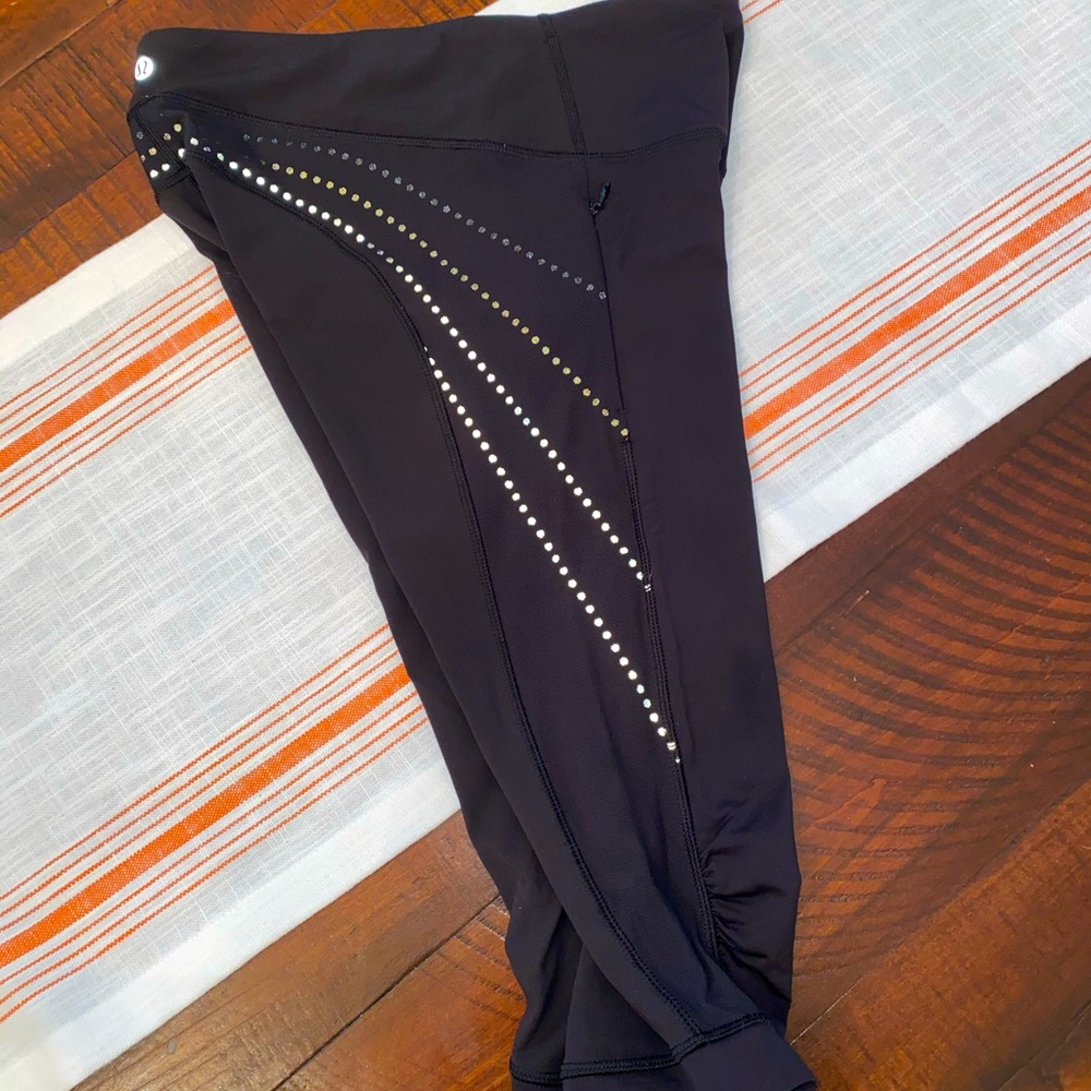 Lululemon Reflective Crop Tight